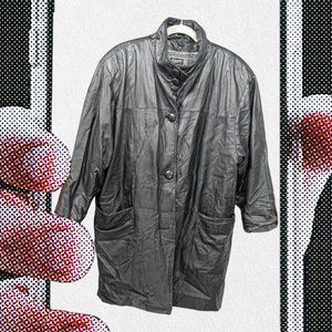 Wilsons Leather Thinsulate Black Leather Jacket